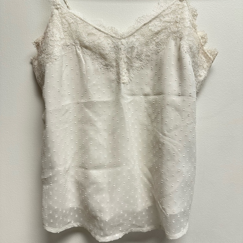 Abercrombie & Fitch White Camisole Top